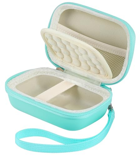 Leayjeen Digital Camera Case, Compatible with Umipyiza/Hauyince/Nsoela/Zostuic/Hauyince/JHAMAL/Kodak/Amdeurdi/Umipyiza Digital Camera, EVA Hard Carrying Bag with Inner Pocket (Case Only) Green