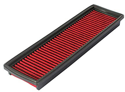 DEMULAX Filtro aria di ricambio, filtri di aspirazione aria ad alte prestazioni, lavabili e riutilizzabili, for Citroen, C2 C4, for Peugeot, 206 207 307 1.4L 2006-2014 9668916080 Filtro aria auto
