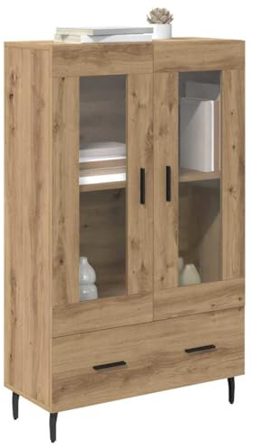 vidaXL Highboard Artisan-Eiche 69,5 x 31 x 115 cm Holzwerkstoff