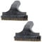 SPARES2GO Dusting Brush Stair & Upholstery Tools for Numatic Henry Hetty James Nuvac etc Vacuum Cleaner (Pack of 2)