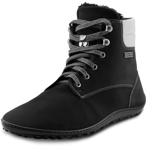 Generisch L E G U 4 N 0 - ICEBARE - gefütterter Unisex Winter Barfußschuh