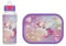 Mepal - Set de Almuerzo Campus - Fiambrera para Niños con Botella Pop-up y Fiambrera - Set de Almuerzo para el Colegio o para Llevar - Sin BPA - 400 + 750 ml - Unicorn Glow