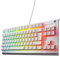 SteelSeries Apex 3 TKL - Tastiera Gaming Blanco - Fattore di forma compatto senza tastierino - Illuminazione RGB a 8 zone - Resiste ad acqua e polvere - Switch da gaming super silenziosi - UK QWERTY