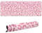 Ksriylm Gaming Mauspad,Schreibtischunterlage Leopard XL 800 x 300mm,Rutschfestes Schreibtischmatte mit Gummibasis,Genähte Kanten Laptop Schreibtischunterlage,Mauspad für Büro und Zuhause,Rosa