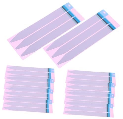 GLEAVI 8blätter Handy-akkustreifen Ersatz-akkuaufkleber Selbstklebende Akkustreifen Für Akku-rückseitenaufkleber Akku-klebestreifen Ersatzaufkleber