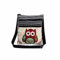TUDUZ Damen Bestickte Eule Tragetaschen Schultertasche Handtaschen Postbote Paket Messenger Tasche Umhängetasche (B)