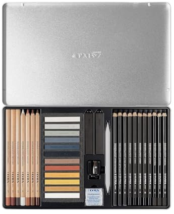 LYRA Rembrandt Art Specials Sketching Set 35 Pieces Assorted Pencils | Fine Art Graphite Sketching Set, Assorted Pencils, For Professional Artists