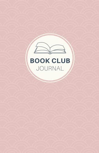 Book Club Reading Journal: Small Pink Notebook