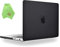 UESWILL Compatible with 2021 2022 2023 2024 MacBook Pro 16 inch M4 M3 M2 M1 Pro Max Chip Model A3403 A3186 A2485 A2780 A2991 Matte Case Cover + Microfiber Cloth, Black
