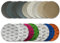 CYLBAQ 36 Stück Schleifpapier 125mm Klett, Körnung 1000/1200/1500/2000/3000/4000/5000/7000/10000 Schleifpad Rund Klett, Nasse Trockene Schleifscheiben Exzenterschleifer Schleifpapier