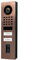 DoorBird D1102FV Fingerprint 50 Aufputz IP Video Türstation für 2 Einheiten | Video-Türsprechanlage mit 2 Ruftasten, Fingerabdruckleser, WLAN, Bluetooth, HD-Video, Bewegungssensor, in Bronze-Optik