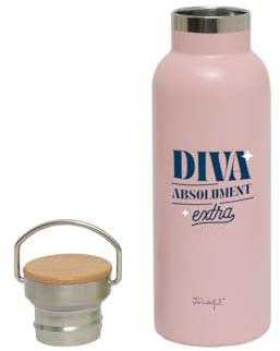 Sr. Wonderful - Botella térmica personalizable - Diva absolutamente extra