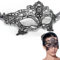 Esshogo Maskerade Maske, Sexy Spitze Augenmaske, Venezianische Maske Abendkleid Tanz, Sexy Masken für Frauen, Ball Maske für Kostümparty, Maske Halloween Damen, Schwarz 1 Stück