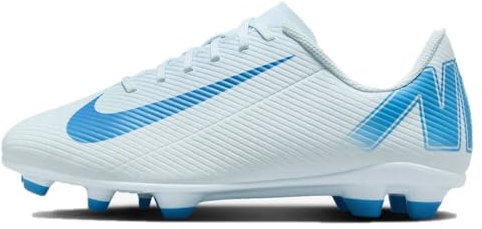 Nike JR Vapor 16 Club FG/MG, Sneaker, Glacier Blue/Black, 36.5 EU