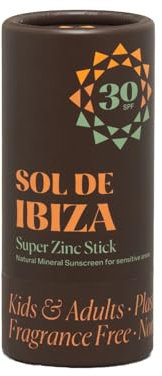 Plastic Free Face & Body Super Zinc Stick SPF30 - Sol De Ibiza