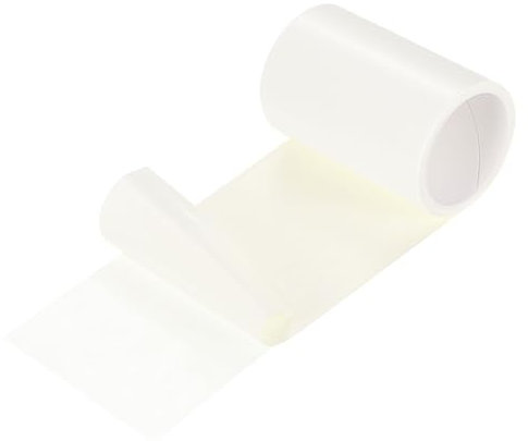 sourcing map Inflatable Patch Repair Kit 3 in x 5 Ft,TPU Pool Patches Repair Tape for Air Mattress, Bounce House, Swimming Pool, White