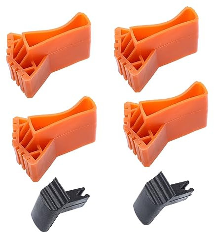 HOMSFOU Rutschfeste Leiterfüße Abdeckungen Multifunktionale Ersatzteile Für Klappleitern Und Aluminiumleitern Schutzkappen Für Sicheren Stand Und Stabilität