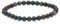 Lebensquelle Plus Kugelarmband | Perlen Armband 6 mm | Hochwertiges Edelsteinarmband | Natur Stein Edelsteinarmband dehnbar (Heliotrop)
