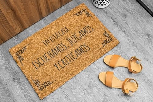 stargrafic Felpudos Originales y Divertidos de Fibra de Coco Natural. (juzgamos)