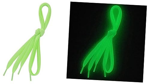 FOMIYES Im Dunkeln Leuchtende Schnürsenkel Tag Schnürsenkel Für Sneakers Rave Schuhe Schnürsenkel Für Turnschuhe Leuchtende Schuhe Leuchtender Schnürsenkel Leuchtender Schnürsenkel