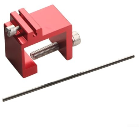 Motorcycle Chain Adjusting Tool, Sprocket Alignment Tool for Chain Correction, Motorbike and Adjustment Kit(red)