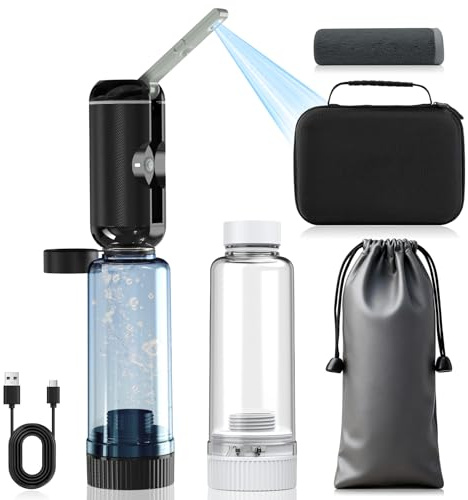 Po Dusche Elektrischer Tragbarer Bidet 2*200 ml Wassertank Geschenkbox | Wiederaufladbare Intimdusche, ideal für Männer, Frauen, Schwangerschaft & Reisen