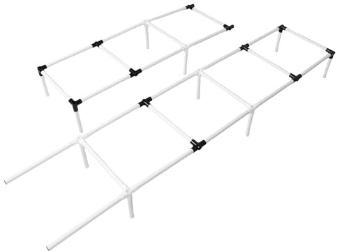 BESTOMZ Pet Training Ladder Agility Ladder for Dog Training Agility Set Indoor Outdoor Use Plastic Material