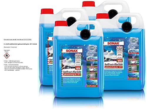 SONAX Frostschutz ANTIFROST & KLARSICHT gebrauchsfertig bis -20°C - 20L 20 Liter