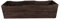 KENA D-8 Garden - Fioriera in legno di alta qualità, lunghezza 44/64 cm (lunghezza 64 cm, palissandro)