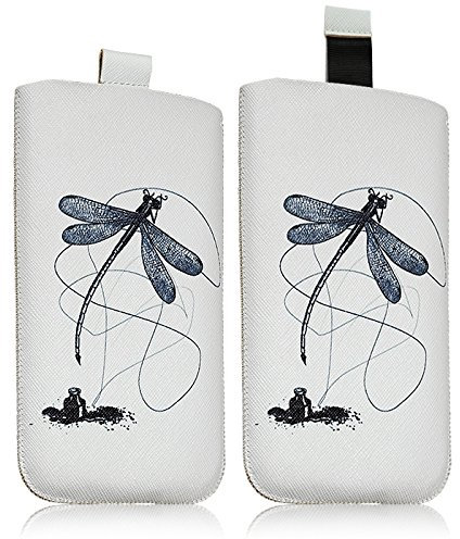 KARYLAX Seluxion - Etui Pochette XL Motif LM01 pour Smartphone ZTE Nubia Z7 Max