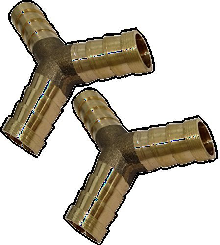Aerzetix: 2X raccords triples en Y d'air comprimé compresseur ф10mm coupleur dédoubleur multiprise C18589