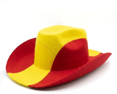 Sonia Originelli Fan Cowboy Hut Fußball WM EM Fanartikel - OneSize Fasching Party Cowboyhut Länderfarben