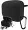 Geekria Silicone Case Cover Compatible with Jabra Elite Active 65t True Wireless Earbuds, Earphones Skin Cover, Protective Carrying Case with Keychain Hook, Charging Port Accessible (Black)
