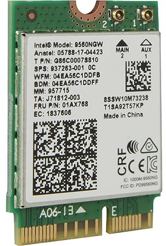 Intel® Dual Band WLAN-AC 9560 M.2 WLAN-Adapter