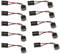 Almencla 10er Set PC Speaker Intern Mainboard Lautsprecher Computer BIOS Buzzer Board Beeper Summer
