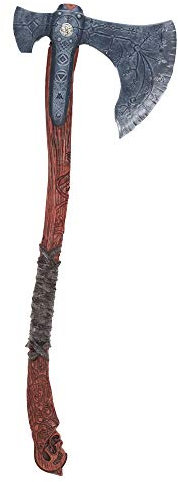 Xicks Halloween Medieval God of War Leviathan Axe Foam Cosplay Costume Party Prop 1:1 Replica God of War Black