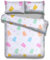 AmeliaHome Kinderbettwäsche Set 135x200 cm mit 2 Kissenbezügen 100% Baumwolle Bettwäsche Kids Candy Bears