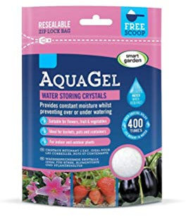 Smart Garden Products AquaGel 400g - Aqua Gel - For Plants - Eases watering needs.