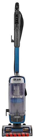 Shark Corded Upright Vacuum Cleaner with Anti Hair Wrap Technology, DuoClean Floorhead, Powered Lift-Away, Anti-Allergen Complete Seal and 2 Attachments including Pet Tool, 8m Cord, Blue, NZ850UKT