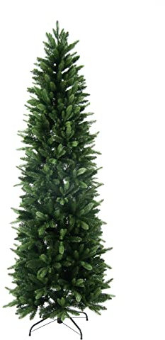 XONE Albero di Natale Russel - Slim | Albero Artificiale in PE+PVC, 150cm