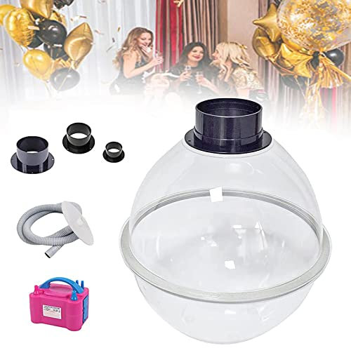 XOOPIT Ballon-Füllmaschine, Set mit Ballon-Stopfwerkzeug, Füllmaschine zum Verpacken Ihrer Luftballons, mit elektrischer Ballonpumpe, geeignet für viele Größen