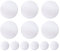 Door Stoppers Wall Protector, A Set Includes 6pcs 3.15 + 6pcs 1.57, Strong Self-Adhesive Door Handle Knob Bumper Guard Stopper Rubber Door Stops