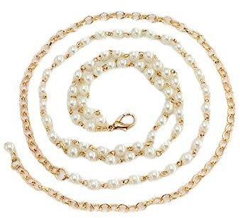 FAIRYGATE Damen-Gürtel Metall Kette Taillengürtel Taillenkette Vintage Hohe Taille Kettengürtel Bekleidungszubehör für Frauen Mädchen, DA6409