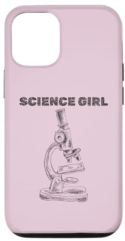 iPhone 15 Science Microscope Girl Biology Chemists Teacher Student Case