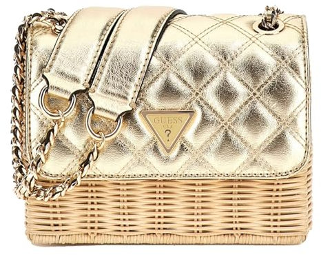 GUESS Giully Convertible XBody Flap Natural/Gold