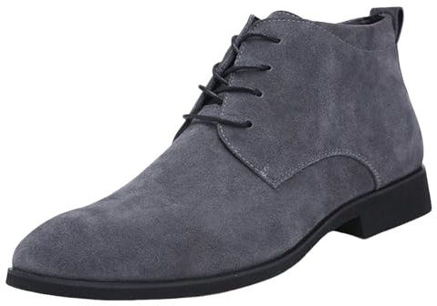 Generico Stivali Gomma Pescatore Stivali per Pioggia [] Stivali Casual da Uomo High Street Comodi e Adatti a Tutte Le Stagioni Galosce Donna Imbottite Stivali da Caccia (Dark Gray, 40)