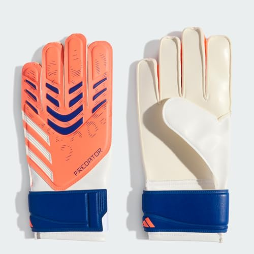 adidas Unisex Training Goalkeeper Gloves Juniors Orange/white 6
