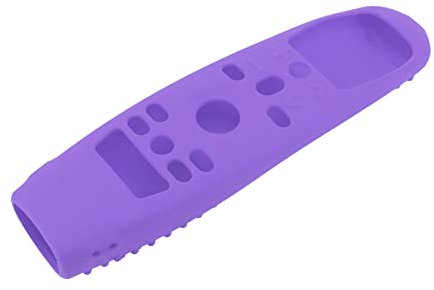 Qukaim Smart Remote Control Protection Cover, Silicone Dustproof Case for LG MR 20, TV Controller Cover in Purple, Compatible with TV Remote Controls