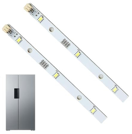 Led Lichtleiste für Rongsheng/Hisense Kühlschrank,Kühlschranklampe Led-lichtleiste Kühlschrank Licht Lampe Fridge Lamp Beleuchtung Ersatzteile Nachrüsten Streifen Küche,für E349766 MDDZ-162A 1629348