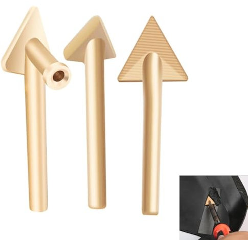 SIXHAOBU 3pcs Punte di Saldatura di Ricambio Punte per Saldatore - Set di Punte strumento per saldatura per vari articoli in plastica Punte di saldatura in ferro di ricambio